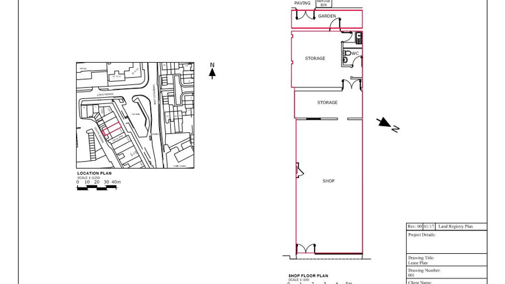 Land Registry Lease and Title Plans